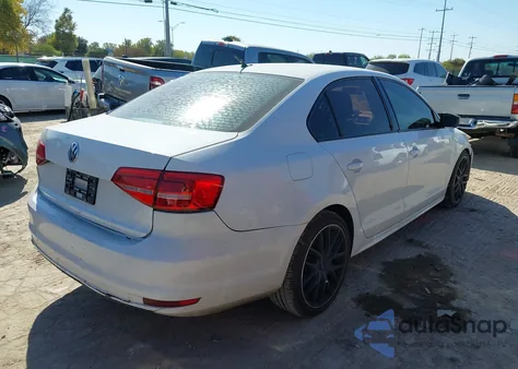 2015 Volkswagen Jetta 2.0L S из США, поврежденный, VIN 3VW2K7AJ7FM400465